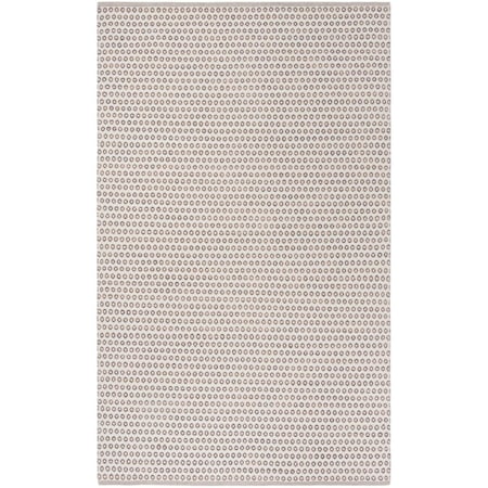 Safavieh 2 x 7 ft. 3 in. Rectangle Montauk Contemporary Area Rug - Charcoal Peach & Ivory MTK616H-27
